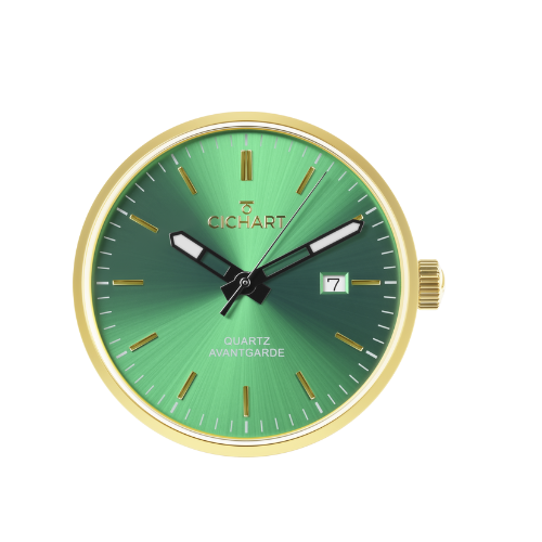 CICHART Ringuhr Avantgarde Green - Ringuhr